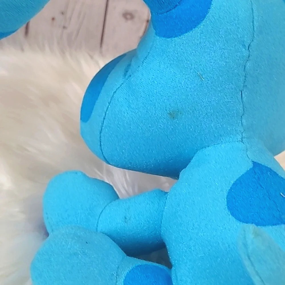 Vintage Tyco 1997 90s Mattel Blues Clues Poseable Blue Plush Stuffed Animal Nick - Picture 8 of 17